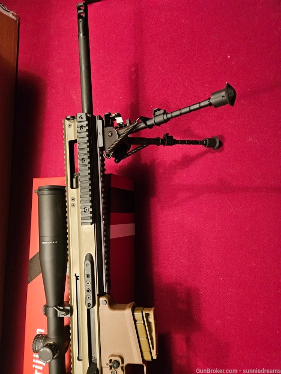 New FN Scar 20s 6.5 cm with trijicon tenmile scope and bipod-img-5