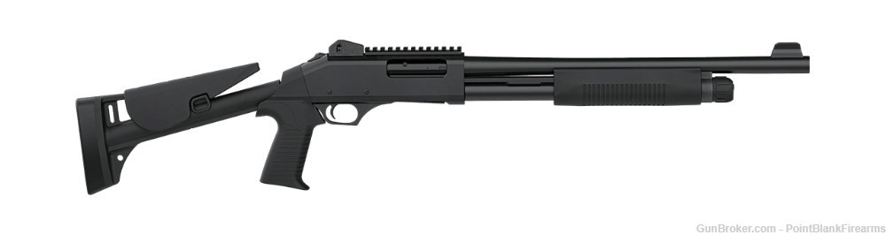 Dickinson Tac-4-ST 18.5” Pump Action 12GA Tactical Shotgun 12 gauge GA TAC4-img-0