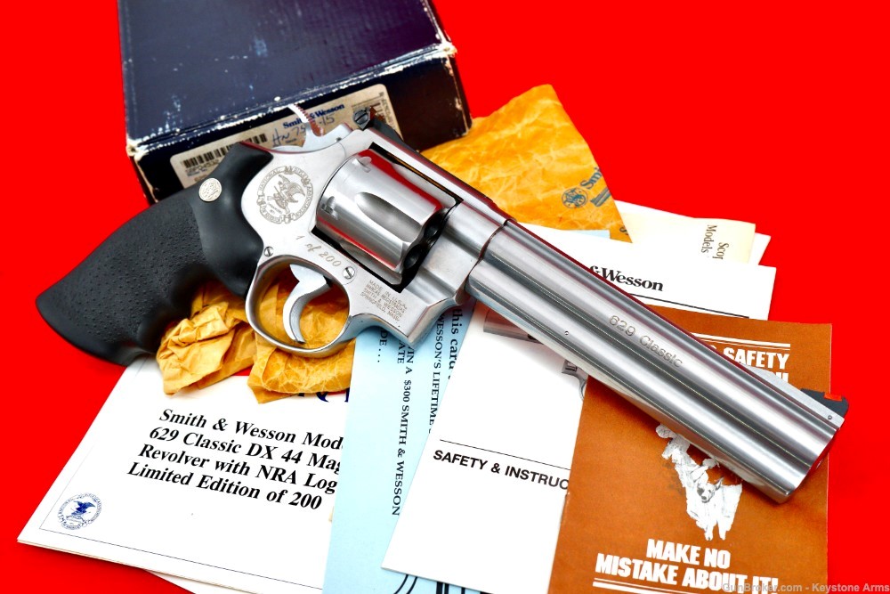 Rare Smith & Wesson 629 Classic .44 MAG NRA Commemorative 1 of 200 LNIB-img-6