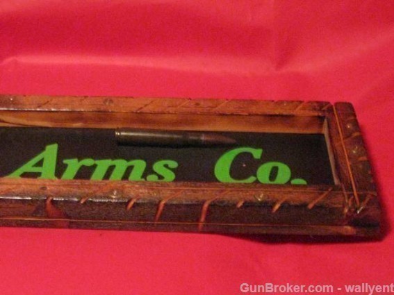 Remington Arms Company Sign Advertisement Display Made in U.S.A.-img-4