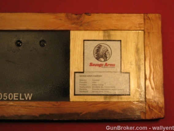 The Savage Arms Company Sign Advertisement Display Made in the U.S.A.-img-8