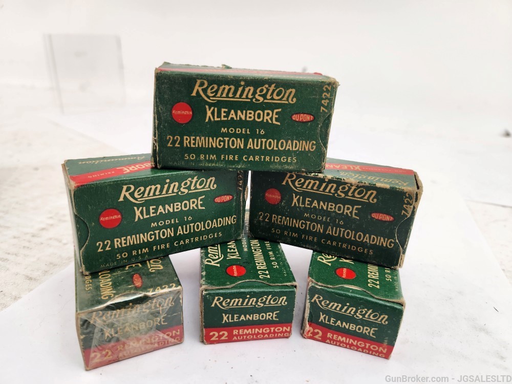 22 LR Remington No.16 in Vintage Boxes 300rds total (12)-img-0
