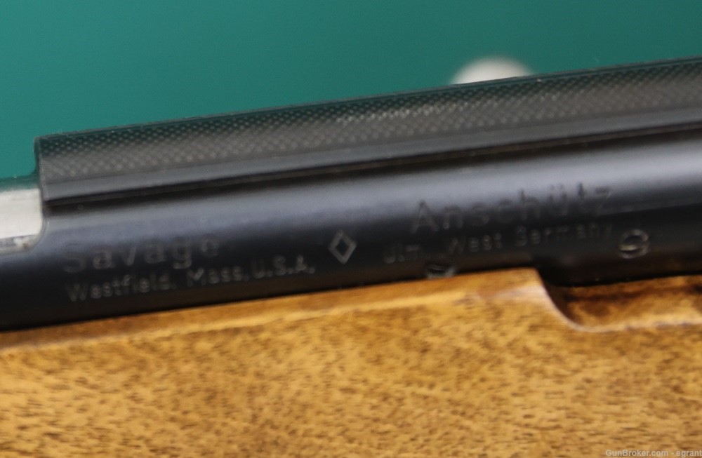 B2032* Savage Anschutz Mark 10 22 LR Target Rifle -img-3