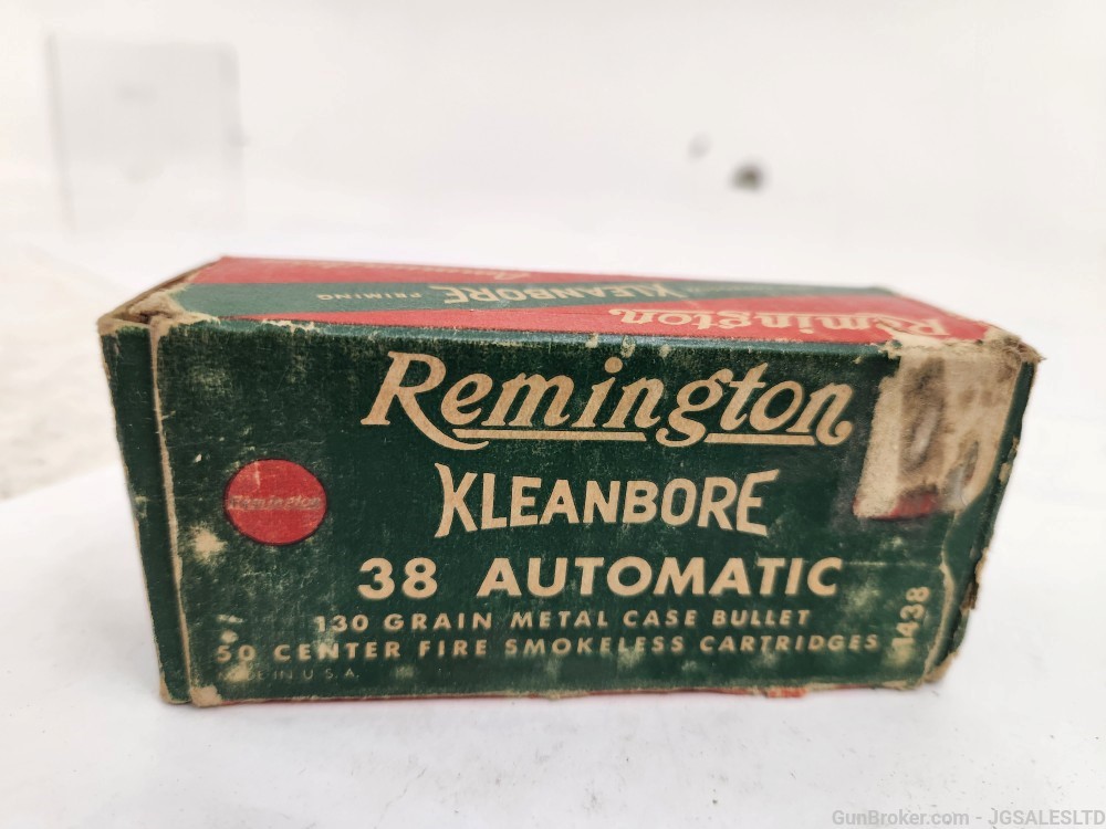 38 Automatic by Remington 130gr FMJ, In Vintage box (16)-img-0