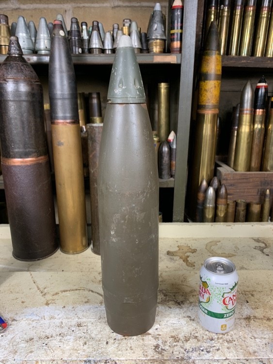 WW2 US 105mm drill round for the M101 howitzer-img-3