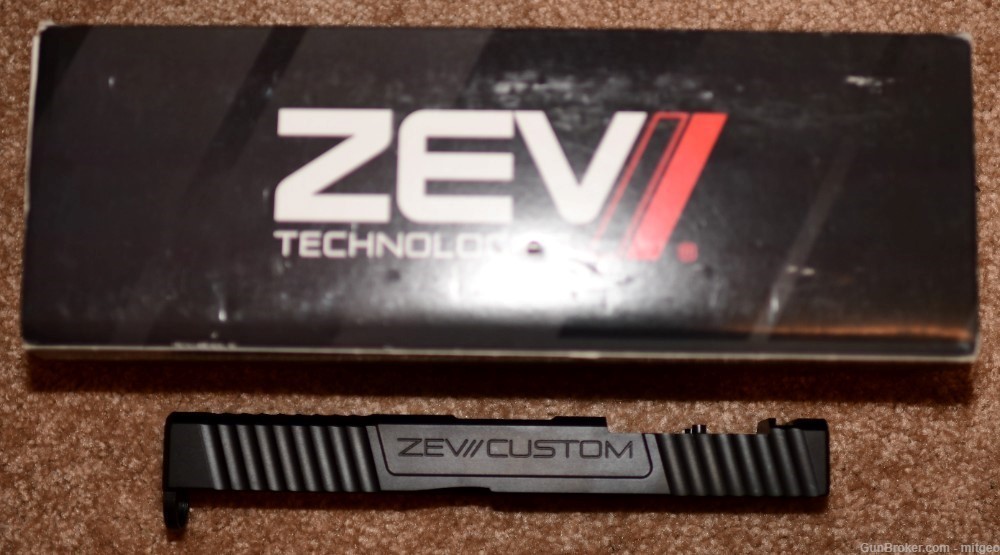 ZEV Technologies, Inc Trilo Glock 17 Gen 4 Slide Stripped + Channel Liner-img-0