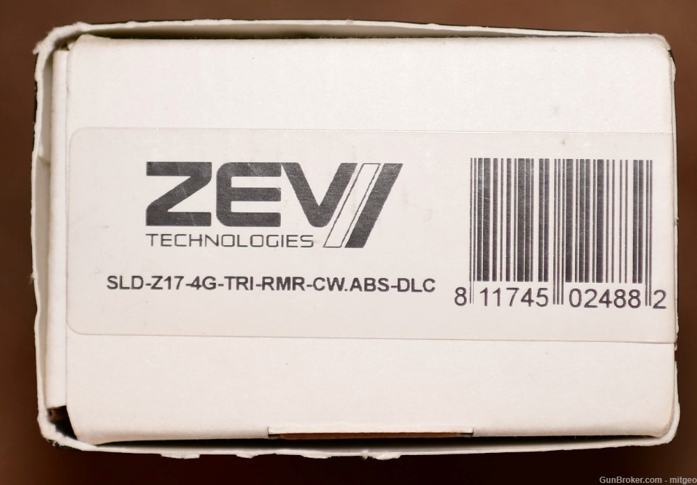 ZEV Technologies, Inc Trilo Glock 17 Gen 4 Slide Stripped + Channel Liner-img-6