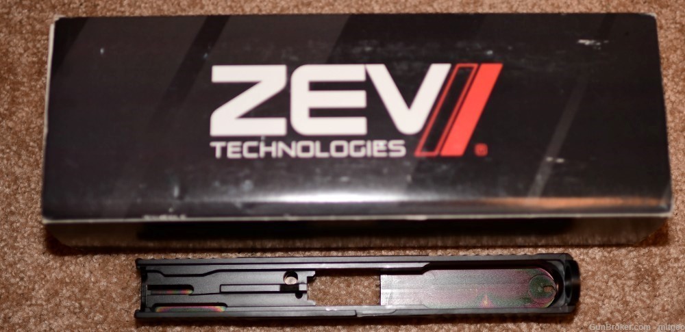 ZEV Technologies, Inc Trilo Glock 17 Gen 4 Slide Stripped + Channel Liner-img-3