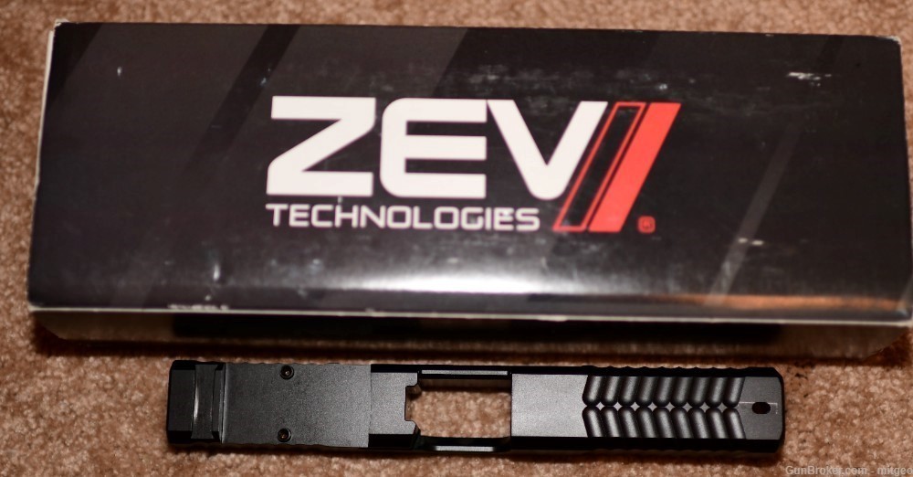 ZEV Technologies, Inc Trilo Glock 17 Gen 4 Slide Stripped + Channel Liner-img-2