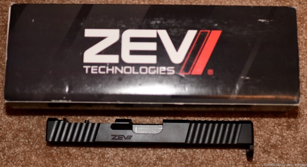 ZEV Technologies, Inc Trilo Glock 17 Gen 4 Slide Stripped + Channel Liner-img-1