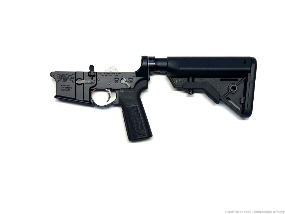 Sons of Liberty SOLGW Complete Lower Receiver w/A5-Angry Patriot-img-0