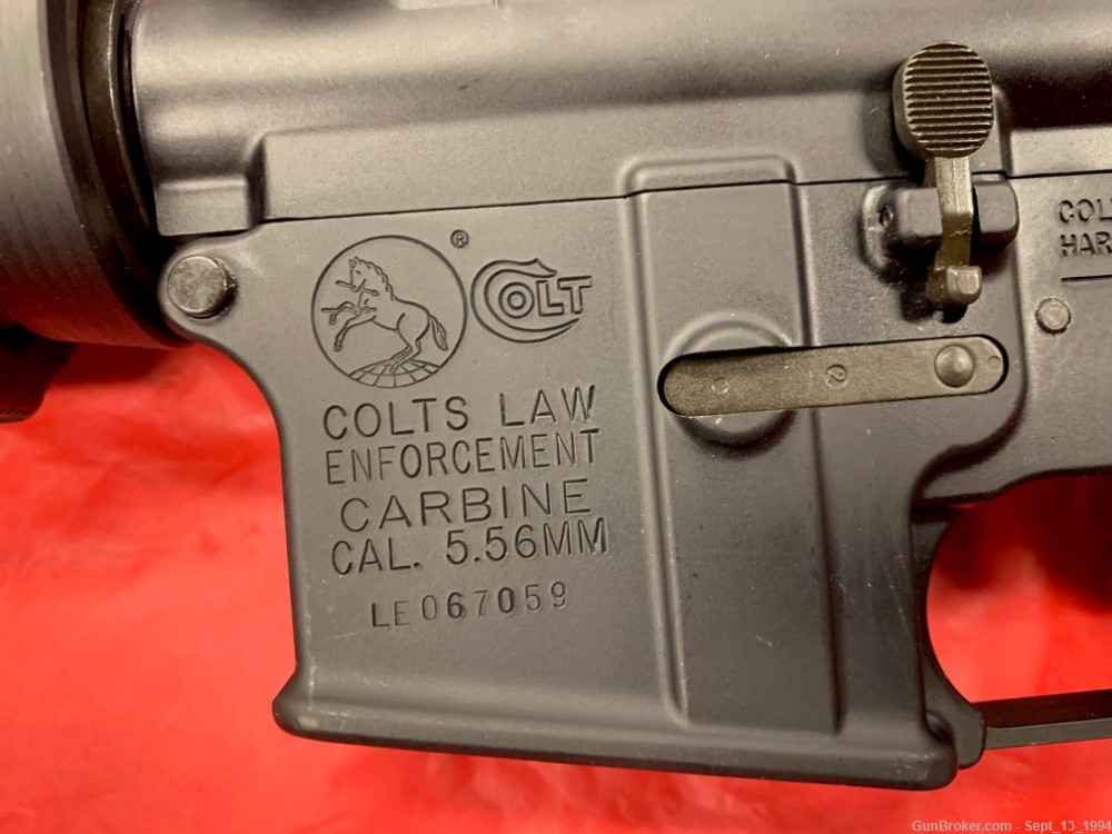 Colt LE Law Enforcement Carbine Rifle LE6920 M4 Restricted Marked!-img-21