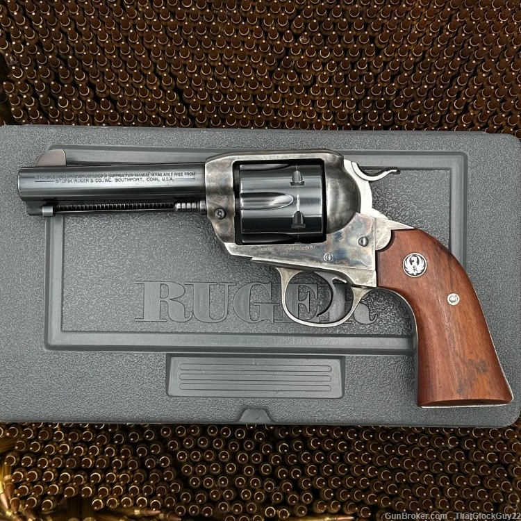 Ruger Old Model Bisley Vaquero Color Case .45 Long Colt NO RESERVE-img-0