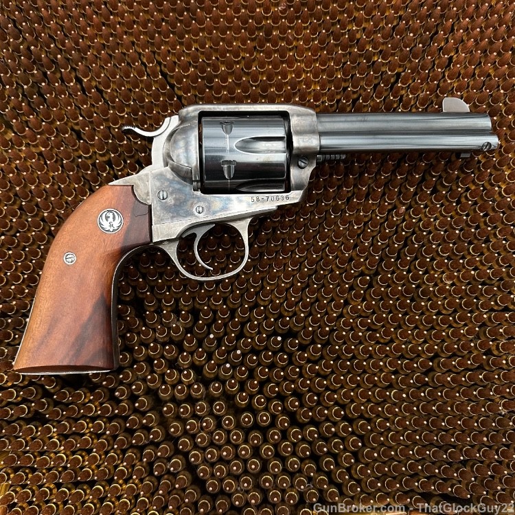 Ruger Old Model Bisley Vaquero Color Case .45 Long Colt NO RESERVE-img-2