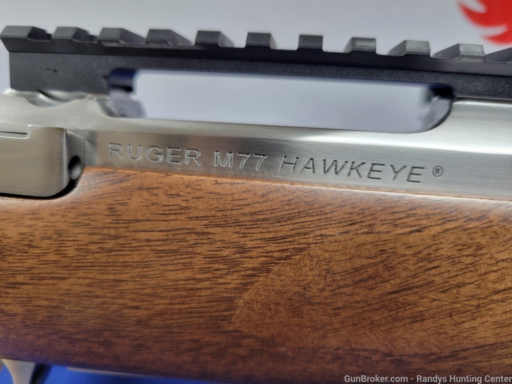 Ruger M77 Hawkeye LEFT HAND .450 Bushmaster Stainless/Walnut Model 77 NIB-img-2