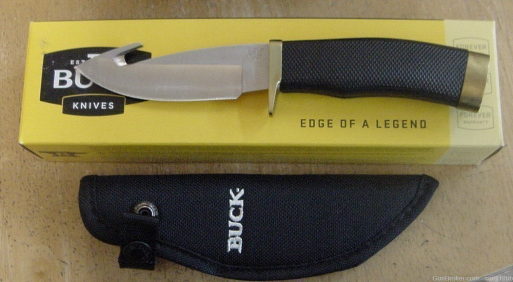 Buck Zipper Guthook Knife Rubber BU691-img-0