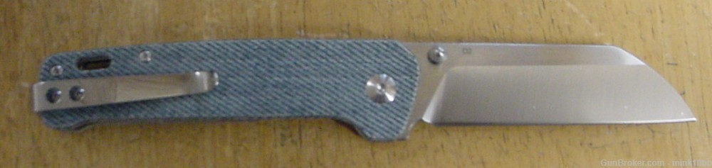 QSP Penguin Linerlock Knife Blue Jean QS130 B-img-1