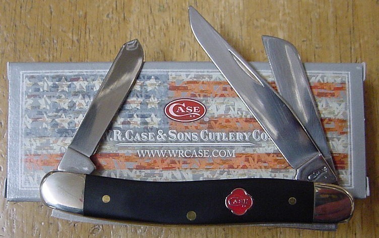 Case Medium Stockman Knife  Black CA31271 --img-0