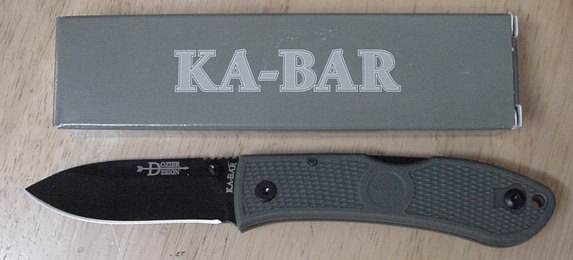 Ka-Bar  Dozier Lockback Knife Green  KB4062FG-img-0