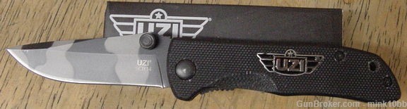 Uzi Silver Series Echo Mini Urban Camo Knife ZF44C-img-0