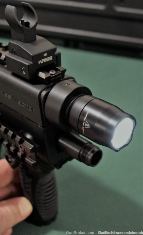 Kriss Vector Gen1 G1 flash light flashlight adapter Collar ONLY -img-2