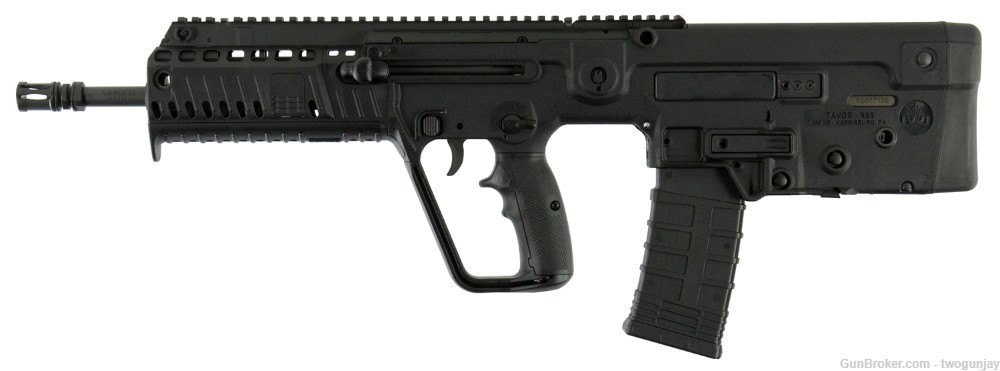 New-IWI Israeli Tavor X95 Bullpup 5.56mm/.223 Rem Rifle Black XB16-img-0