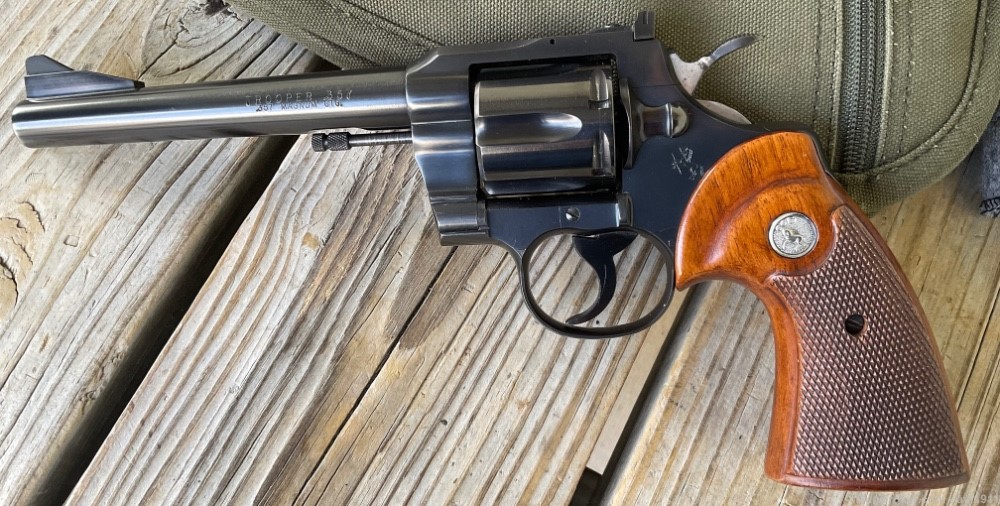 Colt Trooper .357 6” Blue 1960’s Vintage Pre MKIII, Excellent-img-0