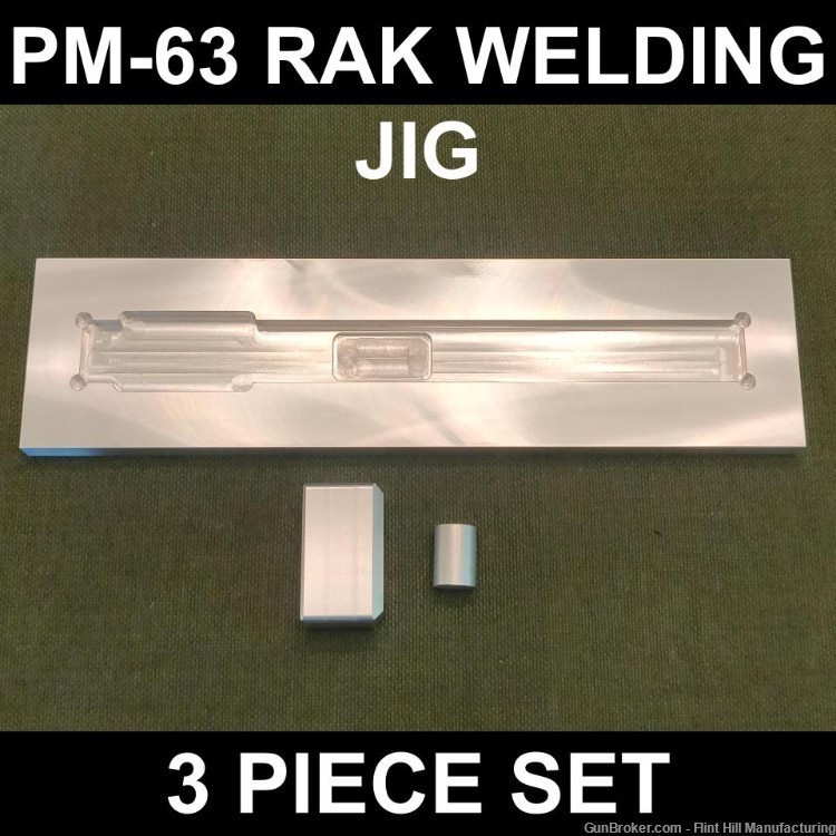 PM63 RAK Welding Jig (3) Piece Set - Aluminum (Reusable)-img-0