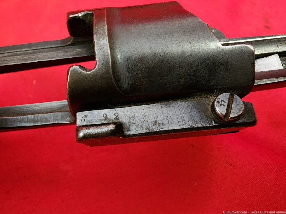 WW2 GERMAN K98 98k MAUSER ERMA S/27 MATCHING BOLT AND STOCK! -img-24