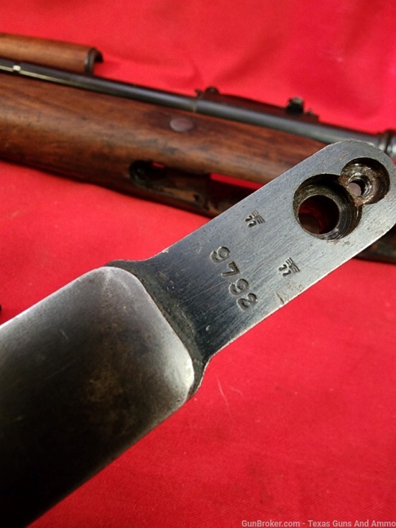 WW2 GERMAN K98 98k MAUSER ERMA S/27 MATCHING BOLT AND STOCK! -img-11