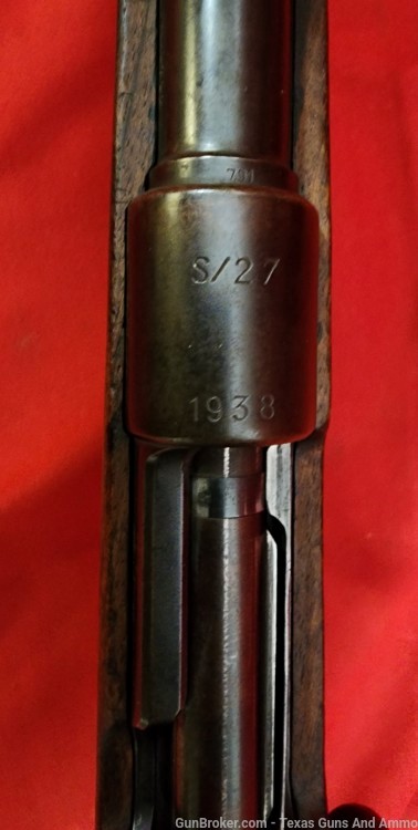 WW2 GERMAN K98 98k MAUSER ERMA S/27 MATCHING BOLT AND STOCK! -img-51