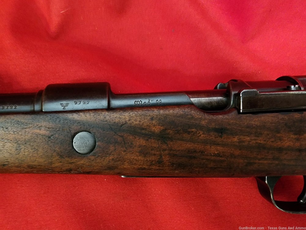 WW2 GERMAN K98 98k MAUSER ERMA S/27 MATCHING BOLT AND STOCK! -img-46