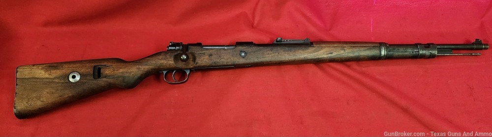 WW2 GERMAN K98 98k MAUSER ERMA S/27 MATCHING BOLT AND STOCK! -img-0