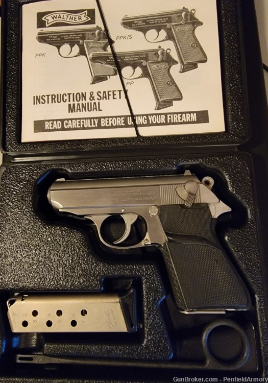 Walther PPK/S Semi Auto Pistol 380ACP-img-0