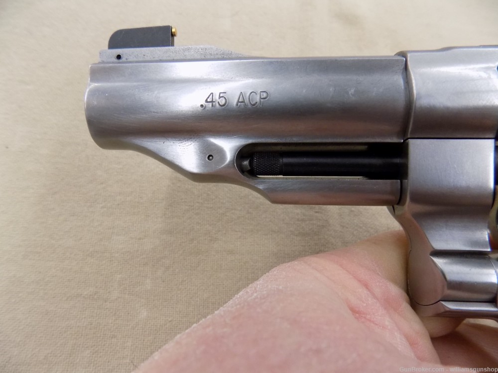 S&W 625 Performance Center .45 ACP Stainless, 4" BBL 6Shot-img-8