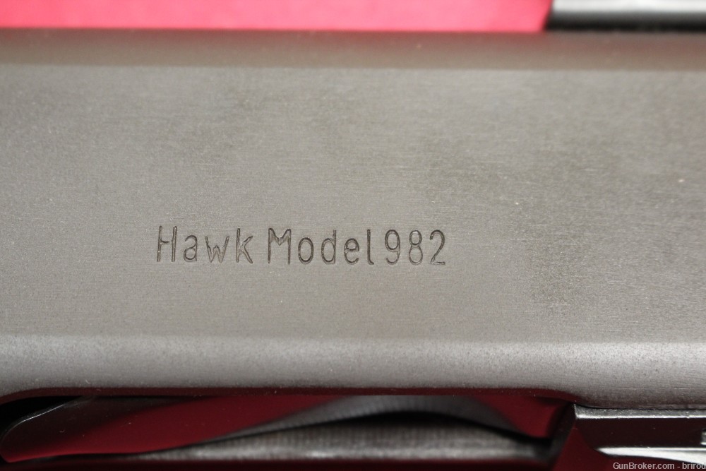 IAC Hawk 982 18.5" Defense 12ga Pump Shotgun W/3" Chamber, Adj Rear Sight-img-2