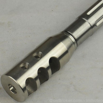 Stainless Compensator 1/2X28 .223 .22 New -img-1