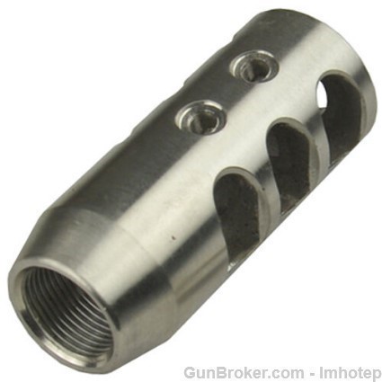 Stainless Compensator 1/2X28 .223 .22 New -img-4