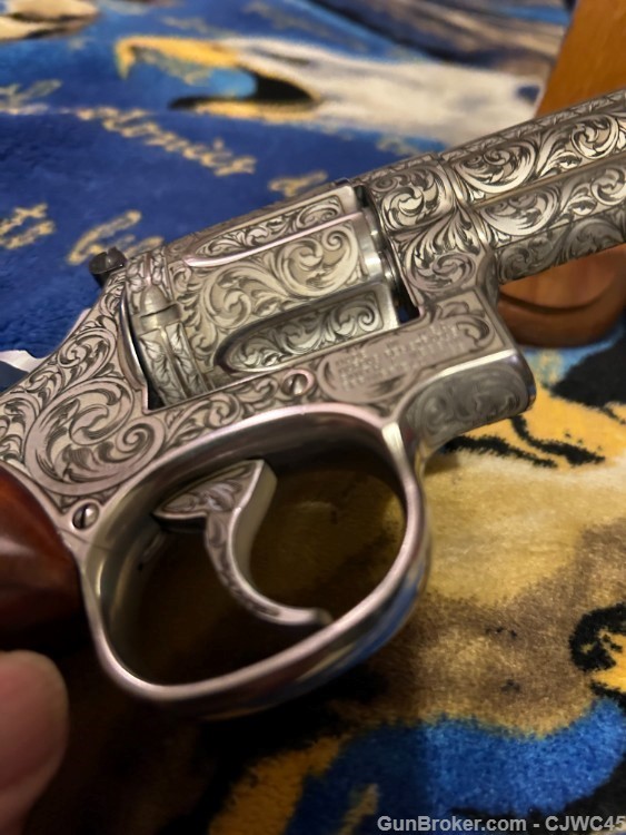 Smith & Wesson M686-1 Engraved Pre/ Lock-img-12