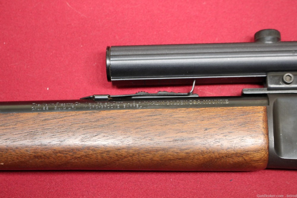 Marlin Golden 39A Mountie Lever Action Take-Down .22 S/L/LR 20" Rifle- 1966-img-14