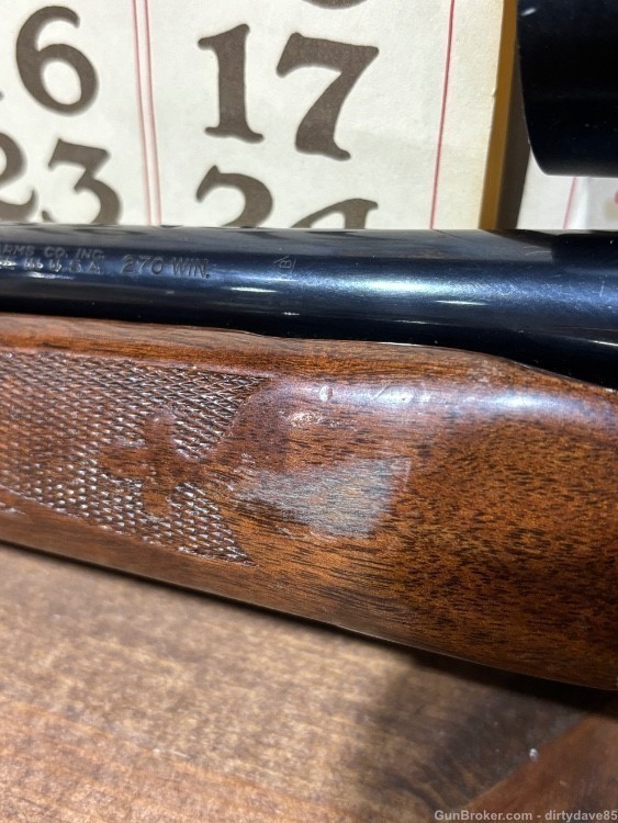 Remington model 7600 pump action 270 with scope. -img-31