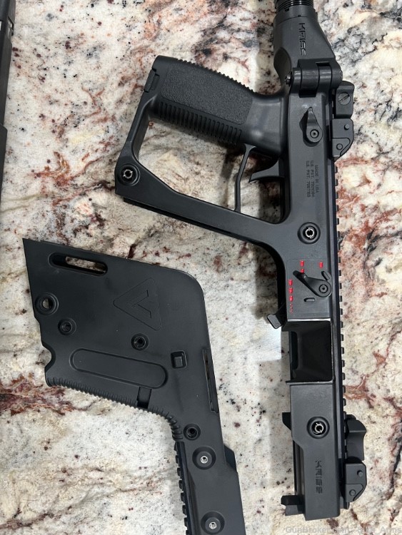 Kriss Vector SMG 45 ACP FULL AUTO UPPER/ PARTS KIT ..No Demo letter-img-1