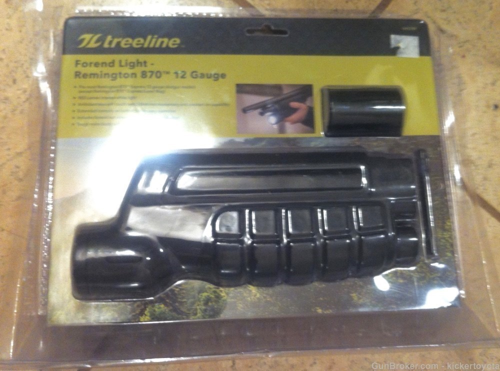 Remington 870 Treeline Flashlight Synthetic Forend Tactical Fore Stock End-img-0