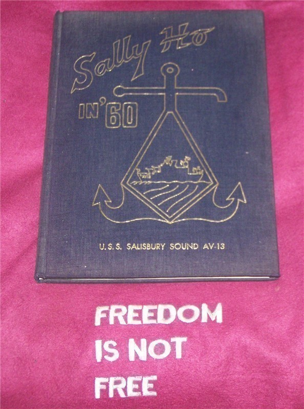 U.S.S. SALISBURY SOUND (AV-13) 1960 CRUISE BOOK-img-0