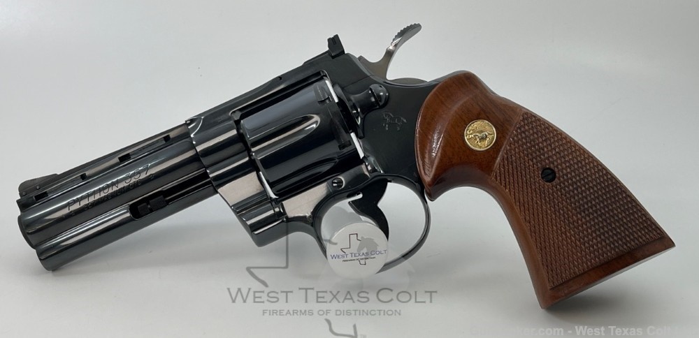 Colt Python 1979 4" Barrel Beautiful Condition In The Box-img-2