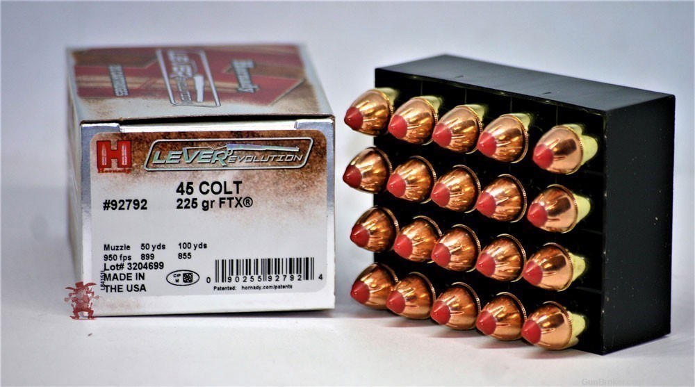 45LC/410 COMBO Hornady BEST LEVEREvolution FTX 45LC & #1 Federal HG 410 GA-img-2
