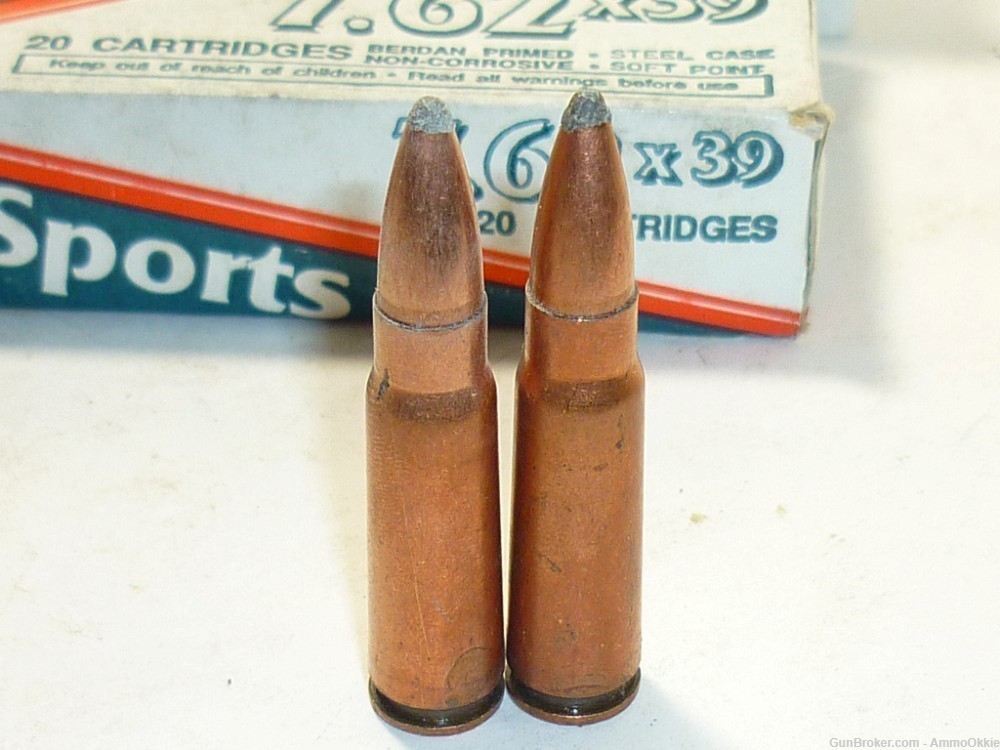 20rd - SOFT POINT BULLETS - NORINCO 7.62x39 - ChinaSports - BANNED-img-8
