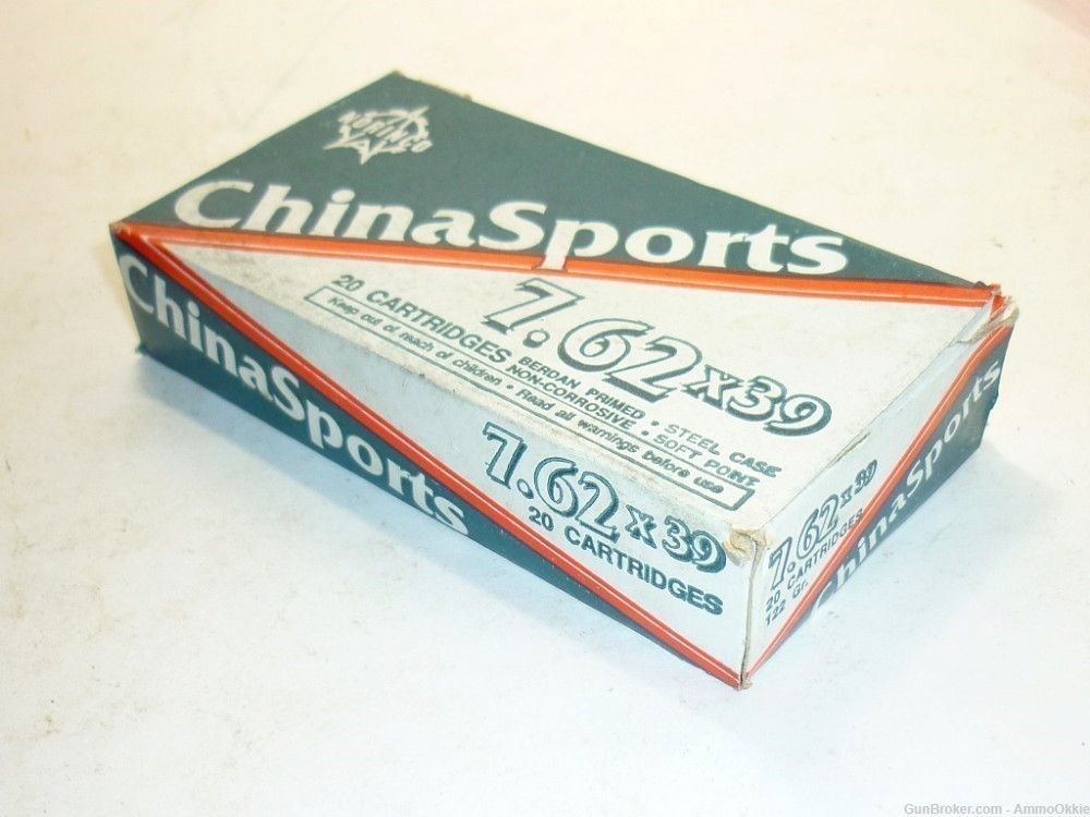 20rd - SOFT POINT BULLETS - NORINCO 7.62x39 - ChinaSports - BANNED-img-13