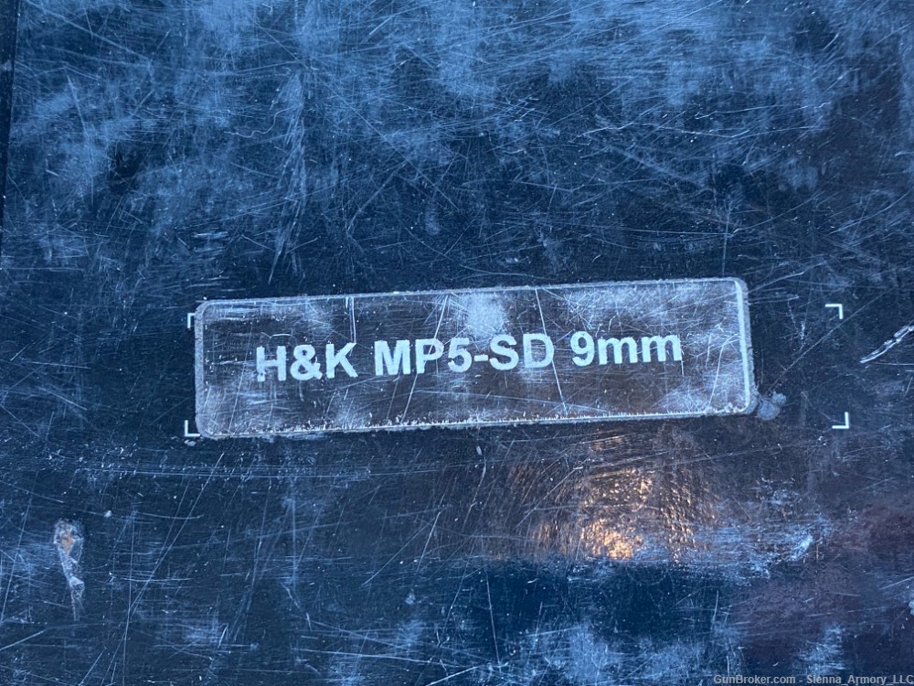 Heckler & Koch MP5SD MP5 SD 9mm Simunition Kit + 2 Blue Magazine Mag -img-2