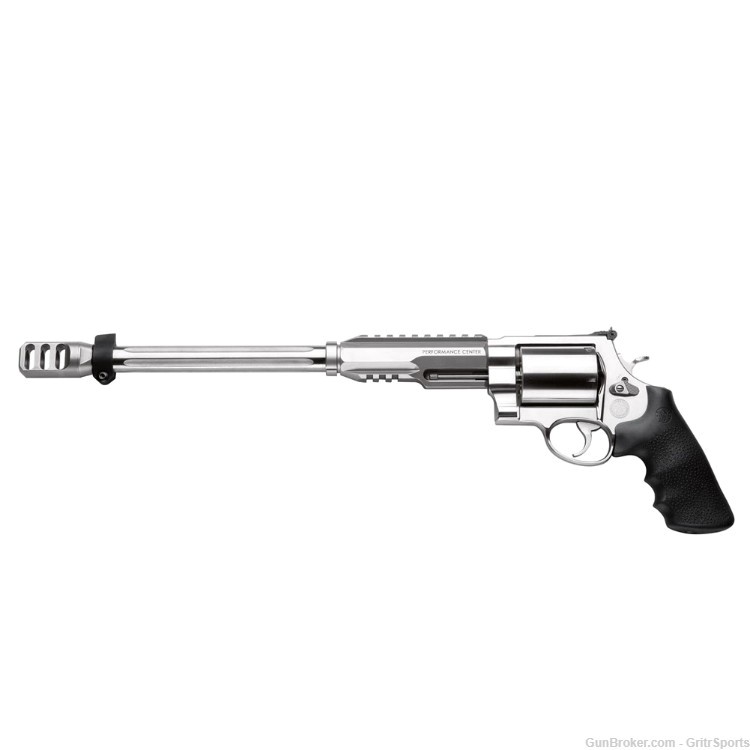 S&W 460XVR 460 S&W Magnum 14in 5rd Satin Stainless Revolver w/Bipod 170339-img-0